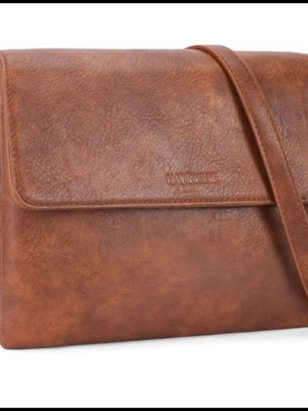 Vegan Leather Crossbody Bag RFID Card Slots Phone Purse Shoulder Handbag